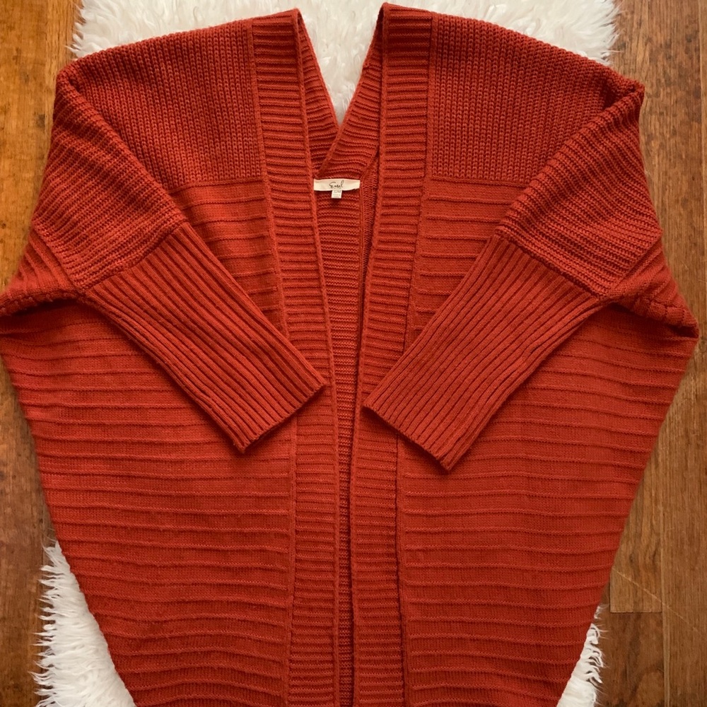 Open front cardigan